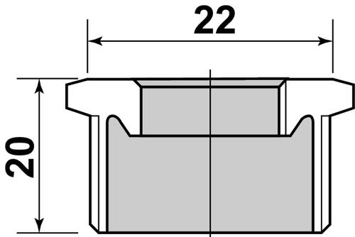 Réduction Inox à visser M1/2'' vers F3/8